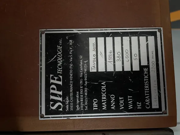 Tavoli per stenditoio e taglio automatico