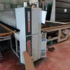 6#7592 Tavolo da taglio Intermac e lampada Biesse