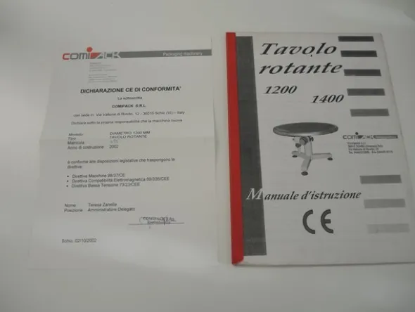 23#4790 Tavolo Rotante Comipack Tav Rot