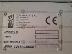9#10158 Telai tagliablocchi 80 lame BM