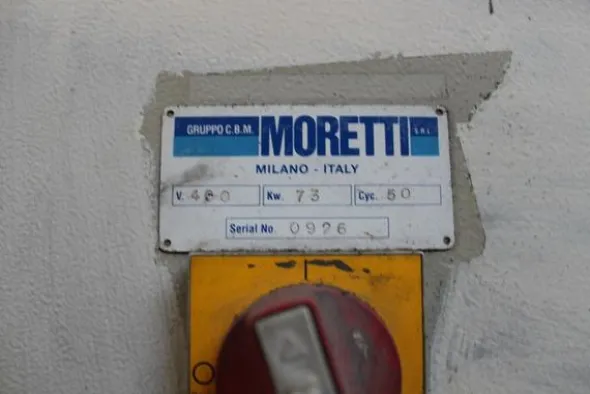15#4006 Termoformatrice Moretti VPK C 84