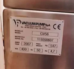 2#4068 Termosaldatrice Vacuum Pumps