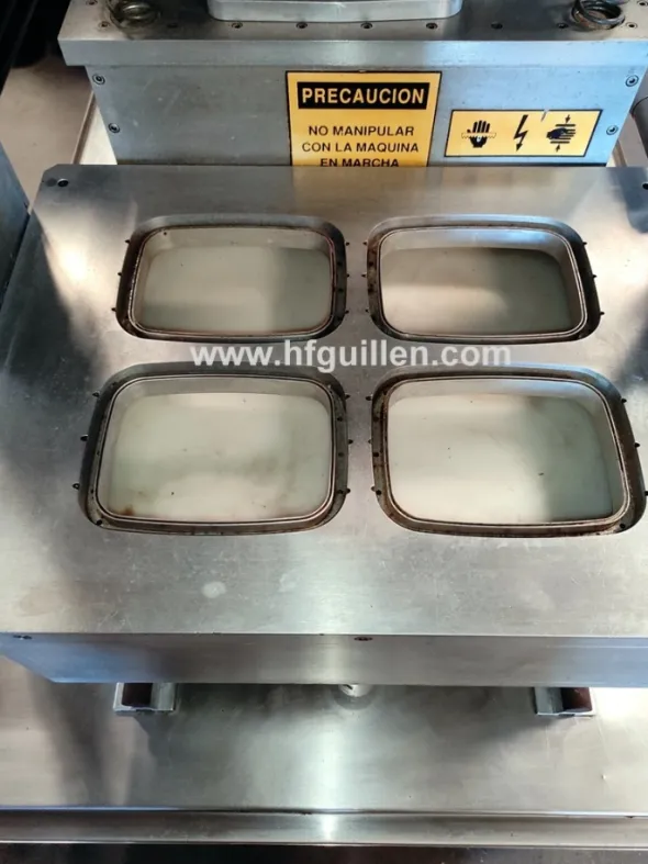 TERMOSIGILLATRICE SEMIAUTOMATICA PER VASCHETTE EFABIND