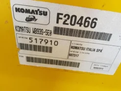 11#45162 Terna Komatzu