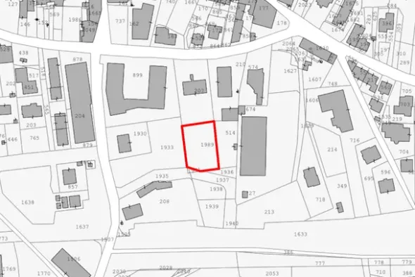#21547 Terreno edificabile residenziale di 1.280 mq