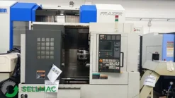 TORNIO CNC COMPLETO DI CARICATORE DI BARRE CORTO