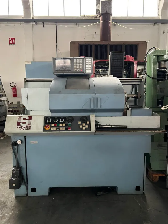 TORNIO SCHAUBLIN 125-CCN CNC FANUC