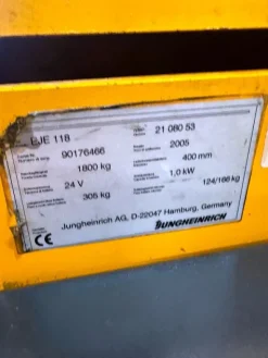 Transpallet Jungheinrich