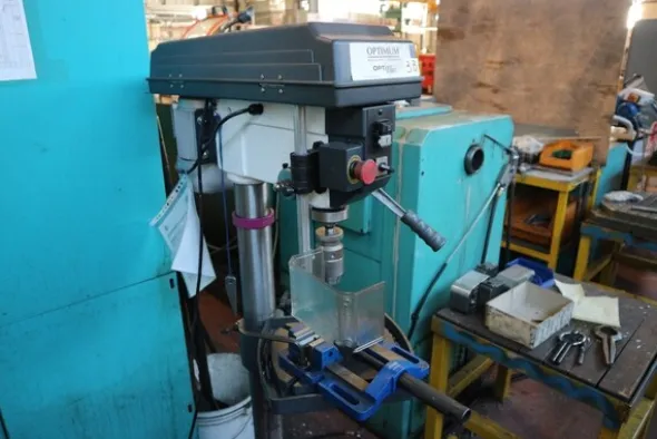 52#5528 Trapano a colonna Optimum e Sermac