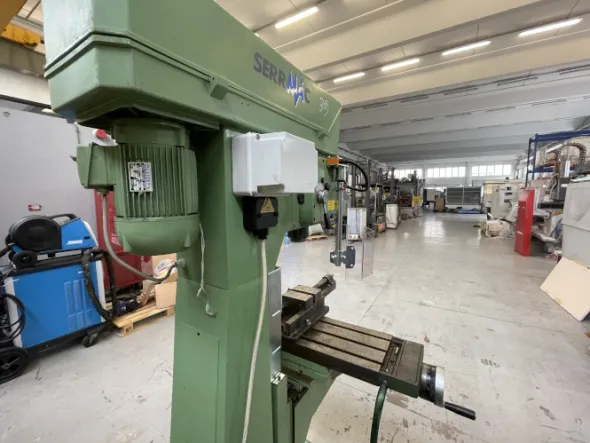 Trapano fresa usato SERRMAC TCS40 TC VR DA