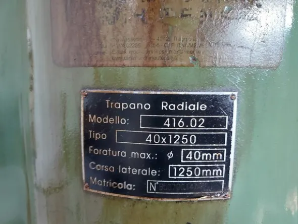 32#7552 Trapano radiale LTF