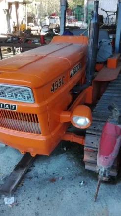11#3663 Trattore cingolato Fiat 455 C