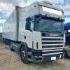 13#8177 Trattore stradale Scania e Semirimorchio isotermico Schmitz