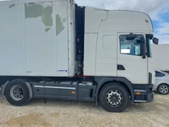 13#8177 Trattore stradale Scania e Semirimorchio isotermico Schmitz