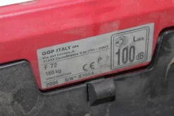13#5817 Trattorino tosaerba GGP Italy e spazzatrice KPR