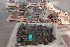 1#7578 Trecce in rame e materiale vario