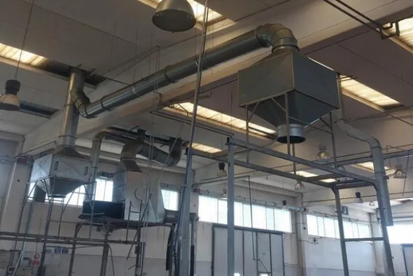1#7578 Trecce in rame e materiale vario