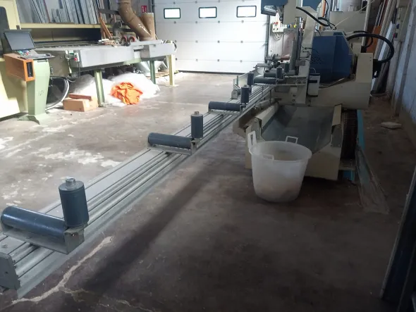 Troncatrice CNC doppia testa AUDATECH DH550 usata