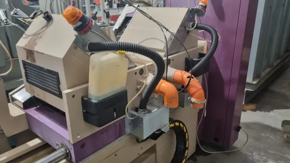 Troncatrice doppia testa FOM Blitz 45B CE