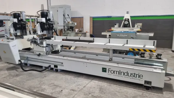 Troncatrice doppia testa FOM Steel 35 B