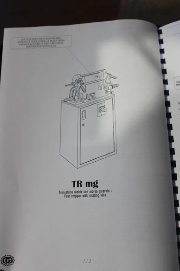 9#5074 Troncatrice Galvanin