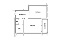 #24349 Ufficio piano sesto in zona semicentrale