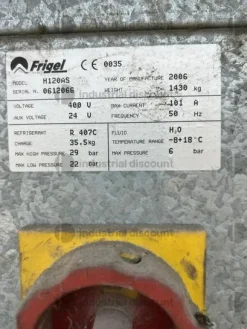 9#9588 Unità raffreddamento supplementare Frigel Heavygel H22AS