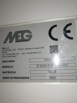 Vasca automatica per lavaggio minuteria metallica