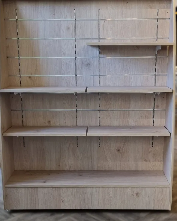 VENDO SCAFFALE BIFACCIALE CON RUOTE