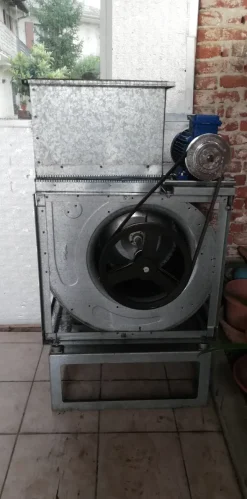 Ventilatori industriali centrifughi a cinghia