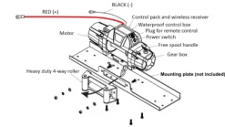 12 V VERRICELLO ELETTRICO RS-12000 - 5440 kg